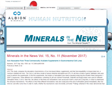 Tablet Screenshot of albionhumannutrition.com